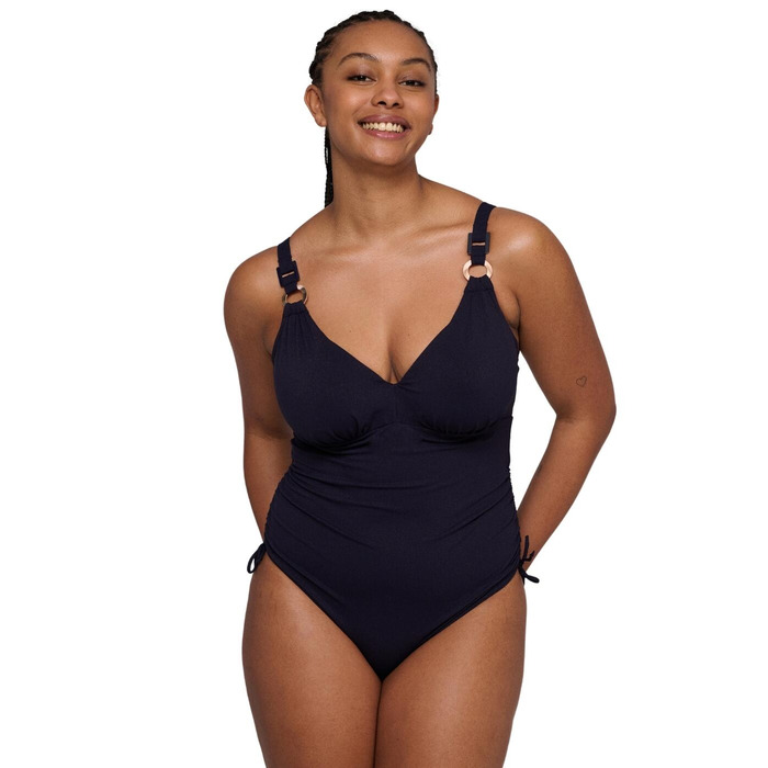 Prima Donna Swim Pinner Plunge Swimsuit - Dasling Sky - 34D
