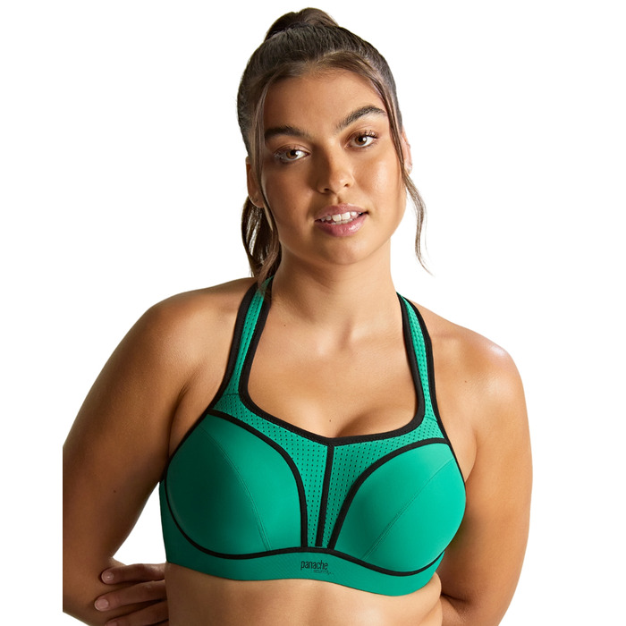 Panache Sports Wired Sports Bra - Green - 30G