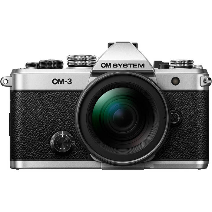 OM SYSTEM OM-3 Mirrorless Camera with Digital ED 12-45mm f/4 PRO Lens