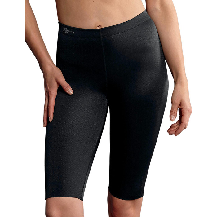 Anita Active Sports Tights Massage Short Length - Black - 2XL - 18 (40)
