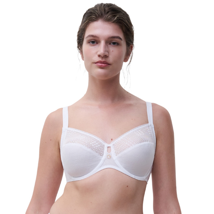 Chantelle Intrigue Full Cup Bra - White - 32D