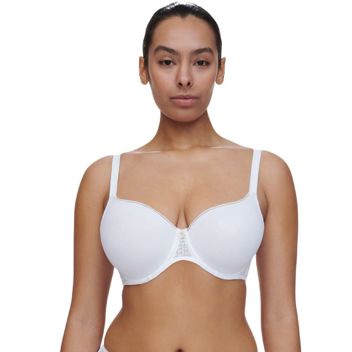 Chantelle Intrigue T Shirt Bra - White - 30DD